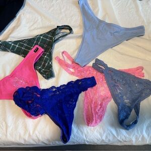 vs PINK thongs